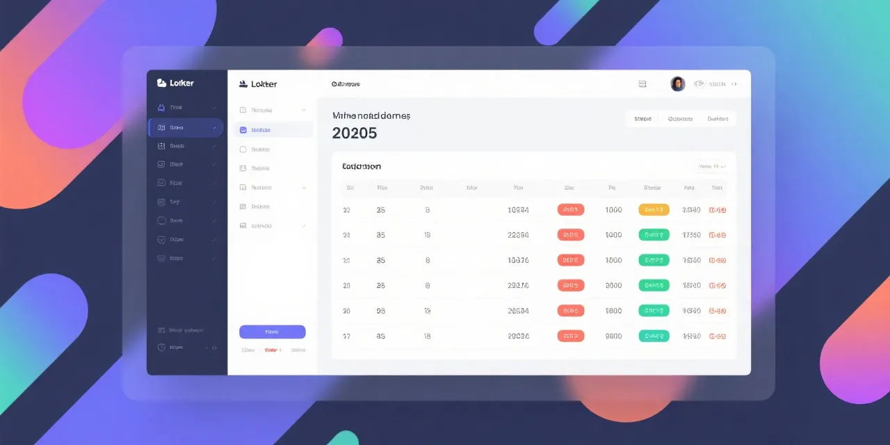 开奖数据看板示意图